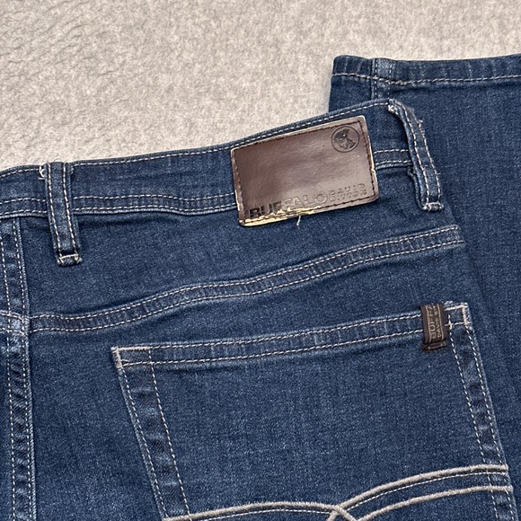 Buffalo David‎ Bitton Jeans Men's 34x31 Blue Jackson Straight Stretch Denim - Picture 10 of 11